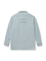 クラシック デニム ウォッシュ シャツ