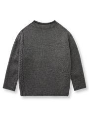 フィッシャーマン ウールケーブル セーター