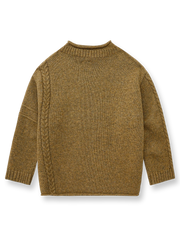 フィッシャーマン ウールケーブル セーター