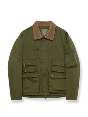 コーデュロイ襟 フィッシングジャケット