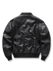 MA-1レザーフライトジャケット「biker」