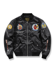 「INDIAN GROUP」アメカジ刺繍フライトジャケット