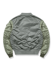 パッチワーク MA-1フライト ジャケット