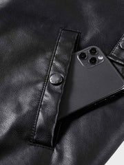 中綿MA-1レザーフライトジャケット