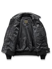 MA-1レザーフライトジャケット「biker」