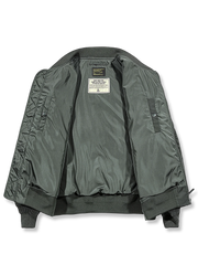 P-35 MA-1レザーフライトジャケット