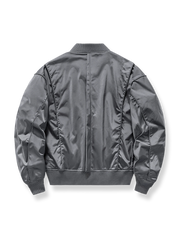 パッチワークフライトジャケット