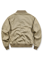 MA-1レザーフライトジャケット「Bear Soldier Voitek private embroidery」