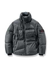 高機能 立襟ダウンジャケット