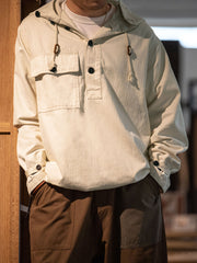 ミリタリー サルベージ フード付きスウェット