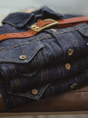 バイカー デニム ジャケット