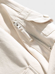 バッジ付きフライトジャケット