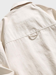 バッジ付きフライトジャケット