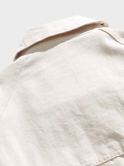 バッジ付きフライトジャケット