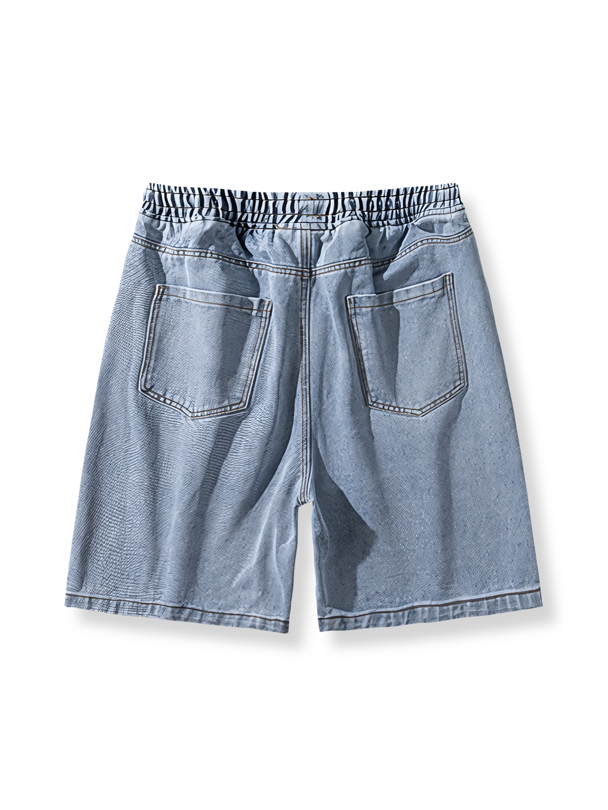 ヴィンテージウォッシュデニムショートパンツの全貌