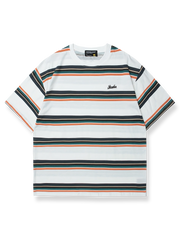 ヴィンテージストライプ半袖Tシャツ全体展示