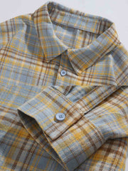 ヴィンテージ チェック 長袖シャツ