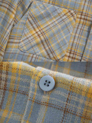 ヴィンテージ チェック 長袖シャツ