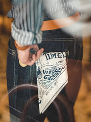 航海船柄 スカーフ