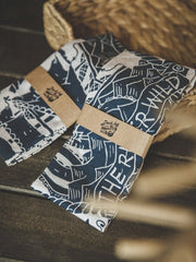 航海船柄 スカーフ