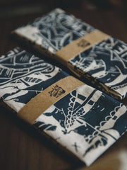 航海船柄 スカーフ