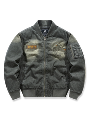 MA-1 デニム フライトジャケット