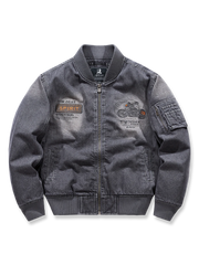 MA-1 デニム フライトジャケット