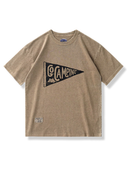 「GO CAMPING」プリントTシャツ