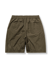 ブラウン ポリエステル ショートパンツ