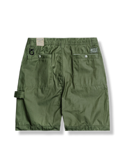 マルチポケット 異素材 切り替え ショートパンツ