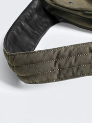 レザーボトム骑行スタイル バッグ