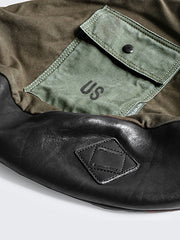 レザーボトム骑行スタイル バッグ