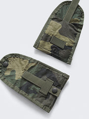 ナイロン オレンジ色 小物入れ ポーチ