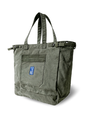 ウォッシュ 加工 軍事スタイル トートバッグ