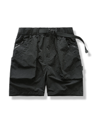 ジッパー付き 大型ポケット ショートパンツ