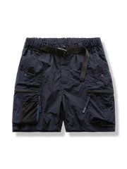 五色 機能風 ゴム入り ワークショートパンツ