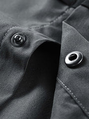 配色切替フェイクレイヤード半袖シャツ