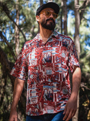 敦煌の九色鹿 半袖シャツ