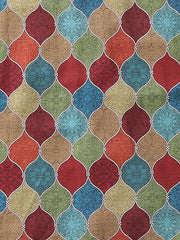 ボヘミアン民族調柄 アロハシャツ