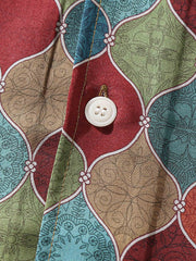 ボヘミアン民族調柄 アロハシャツ