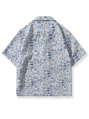 ボタニカル柄 アロハシャツ