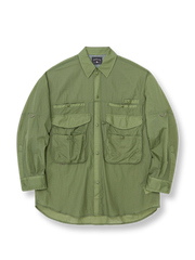 7色展開 ナイロン UVカットシャツ