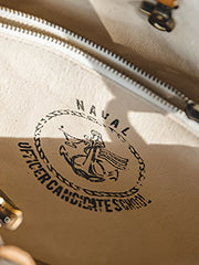 革 ストラップ 綿キャンバス 斜め掛けバッグ