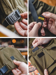 ミドル ウエスト ワーク ショートパンツ