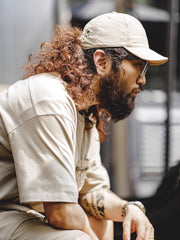 刺繍入りナイロンマウンテンキャップ