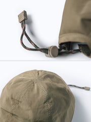 リバーシブル仕様 撥水キャップ