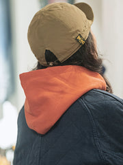 リバーシブル仕様 撥水キャップ