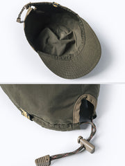 リバーシブル仕様 撥水キャップ