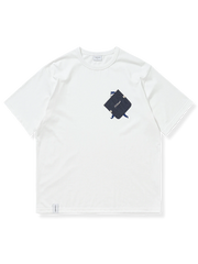 3色 小人柄 ポケット 半袖Tシャツ