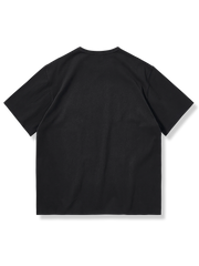 3色 小人柄 ポケット 半袖Tシャツ